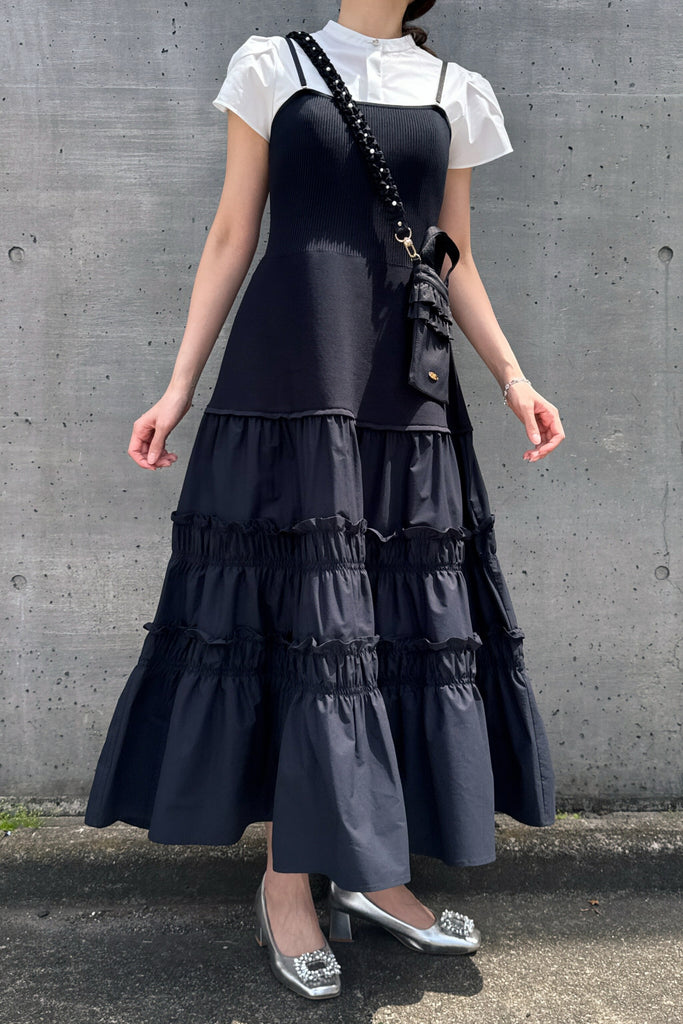 Coming soon】【Keep clean】タックジャカードショルダーストラップ