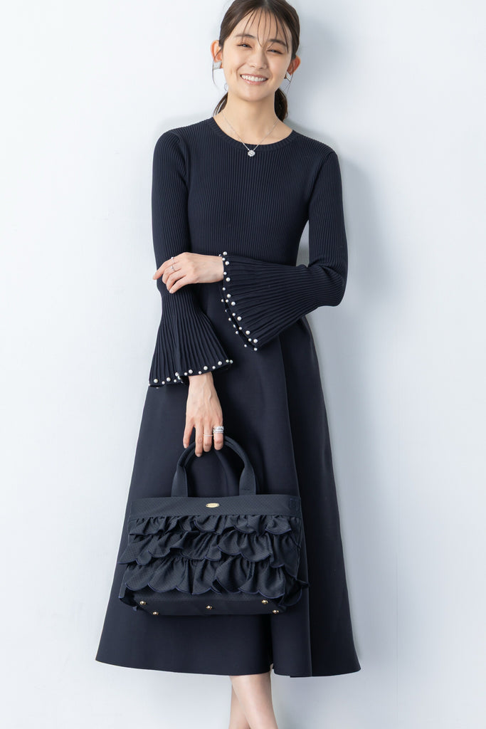 新品　アメノチハレ　ドライタッチフレアスリーブワンピース（Monica） dress – Ame no chi Hare