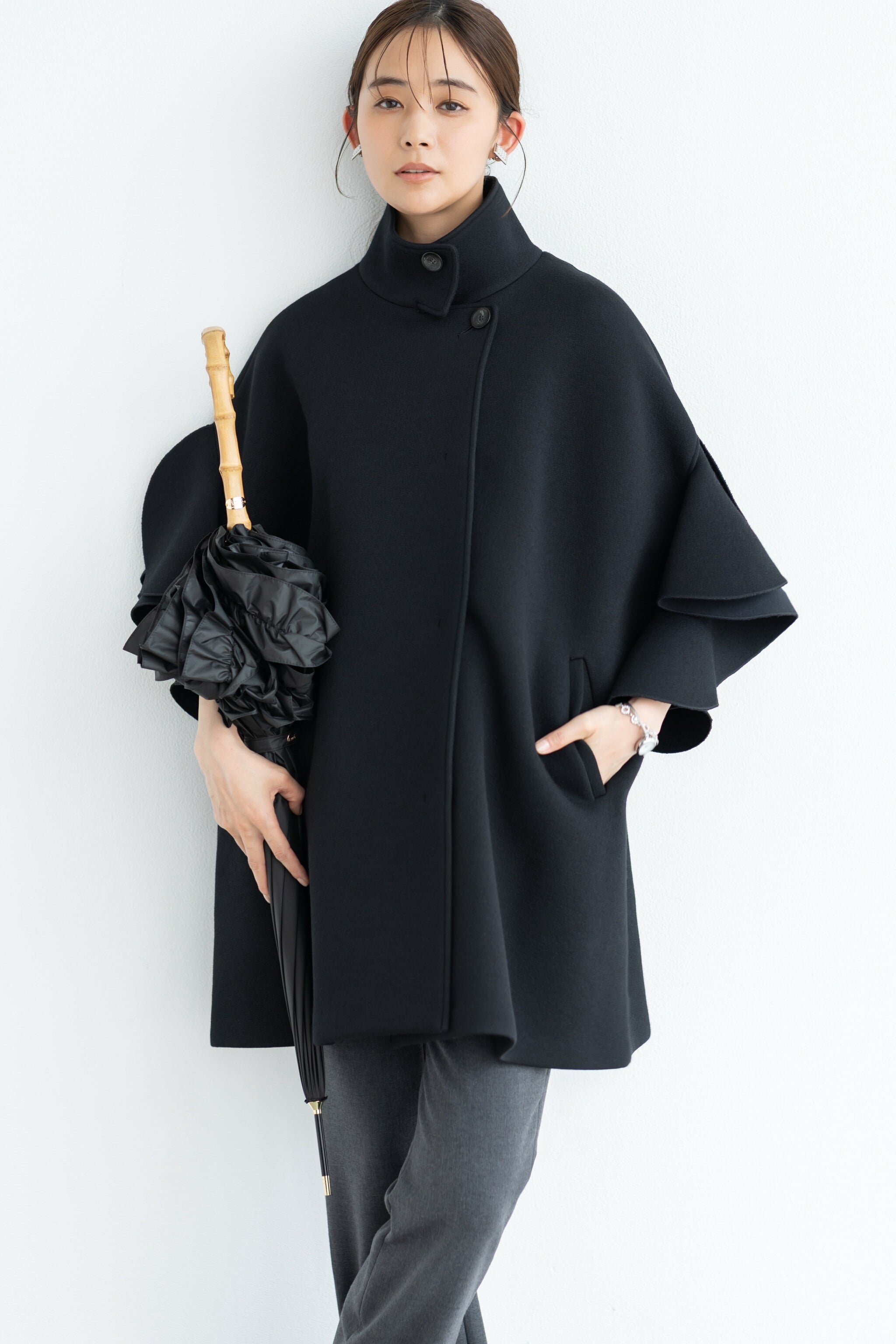 Coming soon】レディフリルポンチョ（Fiona） – Ame no chi Hare