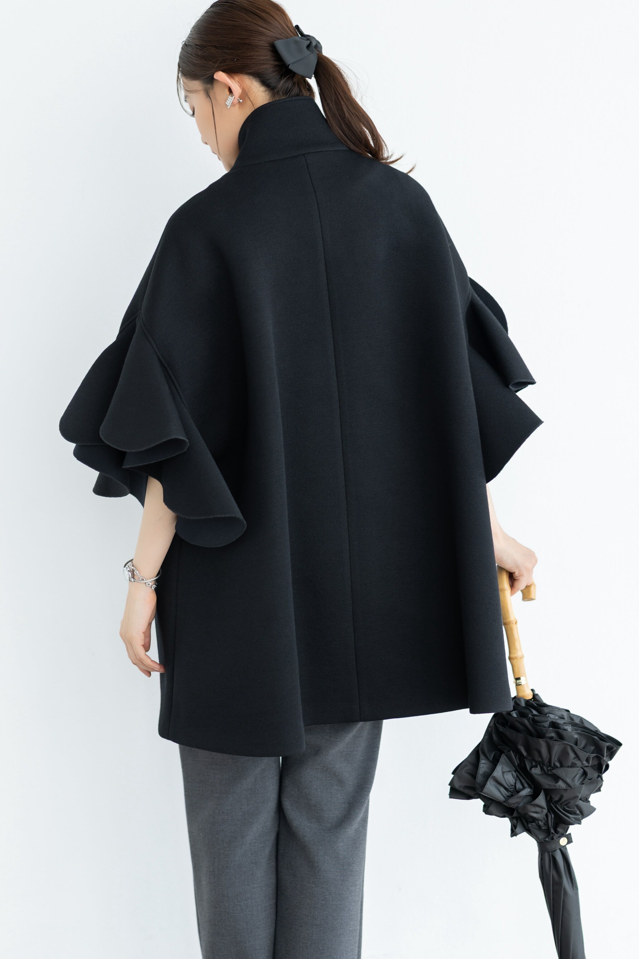 Coming soon】レディフリルポンチョ（Fiona） – Ame no chi Hare