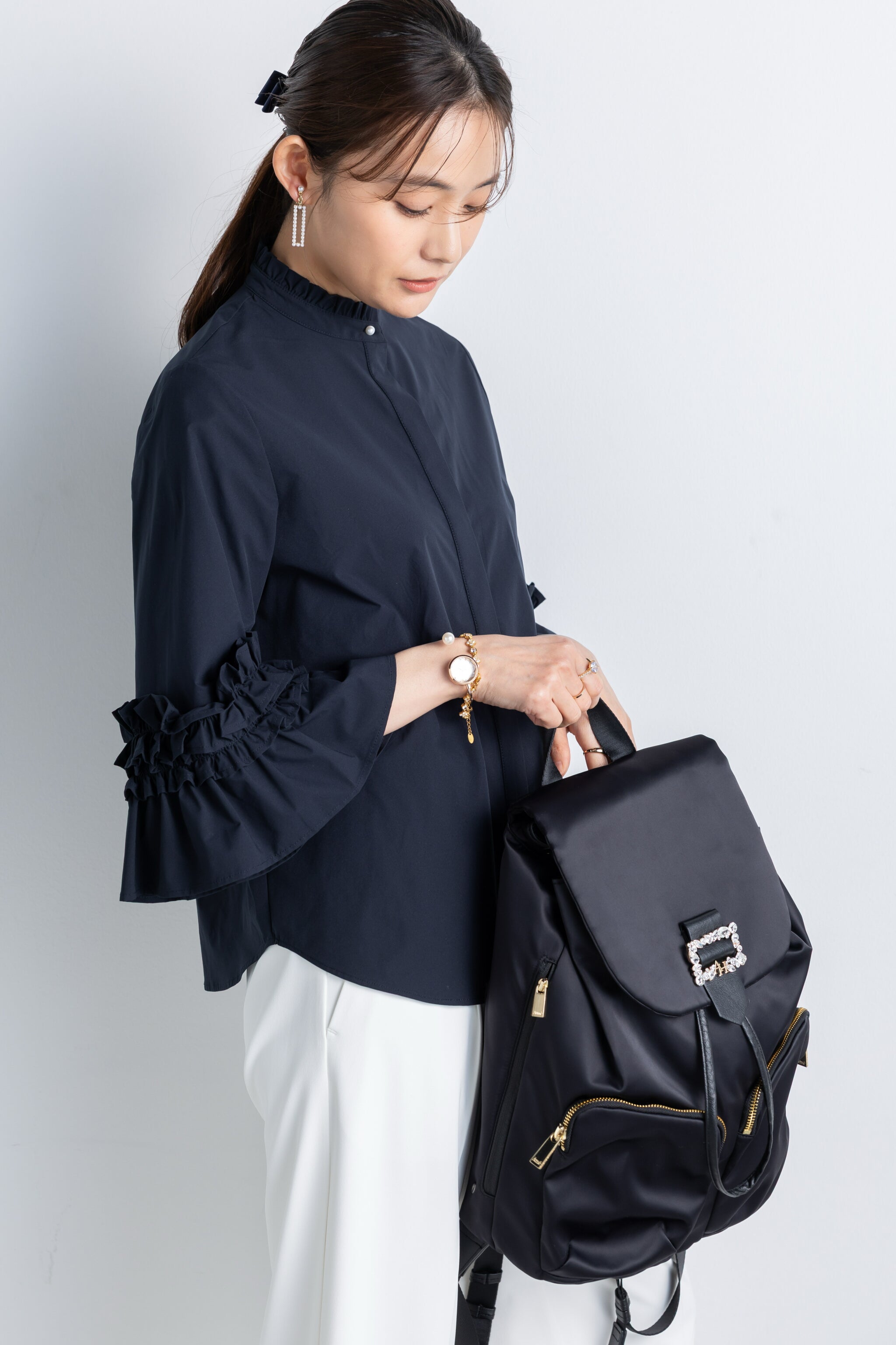 ユーティリティバックパック（A4対応） – Ame no chi Hare